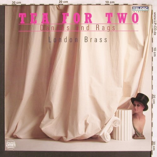 London Brass: Tea for Two - Dances and Rags, Teldec(243 713-1), D, 1988 - LP - X3699 - 7,50 Euro