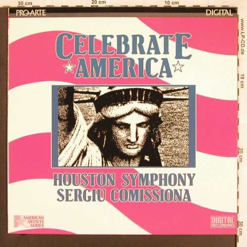 Houston Symphony: Celebrate America-Sergiu Comissiona, Pro-Arte(SPL 263), D,  - LP - X3702 - 7,50 Euro