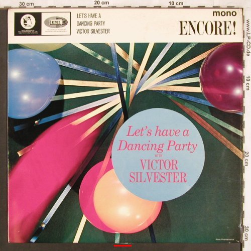Silvester,Victor & h.Ballroom Orch.: Let's have a Dancing Party, Mono, Encore EMI(ENC 212), UK, 1969 - LP - X3725 - 12,50 Euro