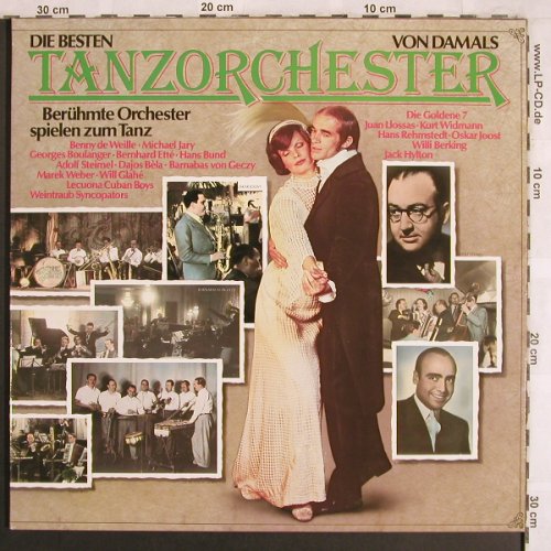 Die besten Tanzorchester von Damals: Benny de Weille...Kurt Widmann, Foc, Odeon/EMI, Mono(40 025 9), D,Club Ed.,  - 2LP - X3950 - 12,50 Euro