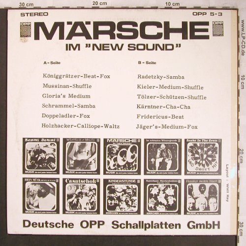 V.A.Märsche im New Sound: Musik die sich jeder leisten kann, OPP(5-3), D,  - LP - X4511 - 6,00 Euro