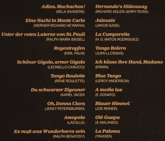 Alzner,Claudius/Alexander Imre: Die 20 schönsten Tangos, Sonocord(27 083-5), D,  - LP - X5025 - 7,50 Euro
