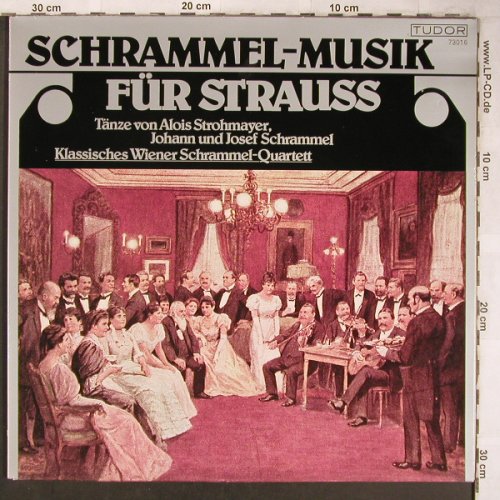 Klassisches Wiener Schrammelquartet: Schrammel-Musik für Strauss, Foc, Tudor(73016), CH, 1978 - LP - X5048 - 9,00 Euro