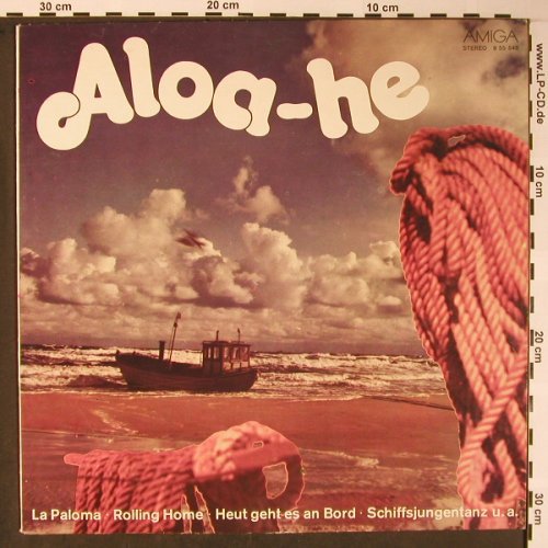 V.A.Aloa-he: Heut geht es an Bord., Amiga(8 55 548), DDR, 1977 - LP - X5148 - 9,00 Euro