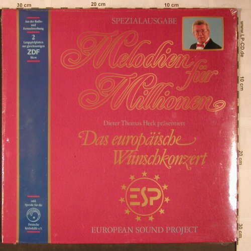 V.A.Melodien Für Millionen: Spezialausgabe,27 Tr., FS-New, Ariola,Club Ed.(63 632), D, 1989 - 2LP - X5180 - 20,00 Euro