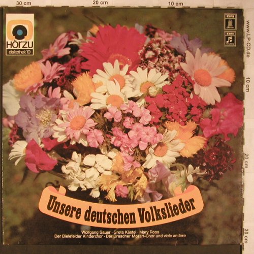 V.A.Unsere deutschen Volkslieder: Kinderchor Hans Winkel,Greta Kestel, HörZu(SHZEL 98), D,  - LP - X5193 - 6,00 Euro