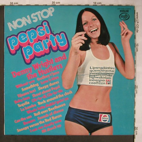 Wright,Danny and the Hustlers: Non Stop Pepsi Party, vg+/m-, MFP(MFP 50098), UK, 1974 - LP - X5328 - 6,00 Euro