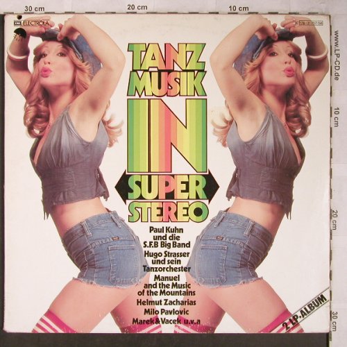 V.A.Tanzmusik in Super Stereo: Garry Blake...Paul Kuhn,Foc,m-/vg+, EMI Electrola(178-31 757/58), D, co,  - 2LP - X5337 - 9,00 Euro