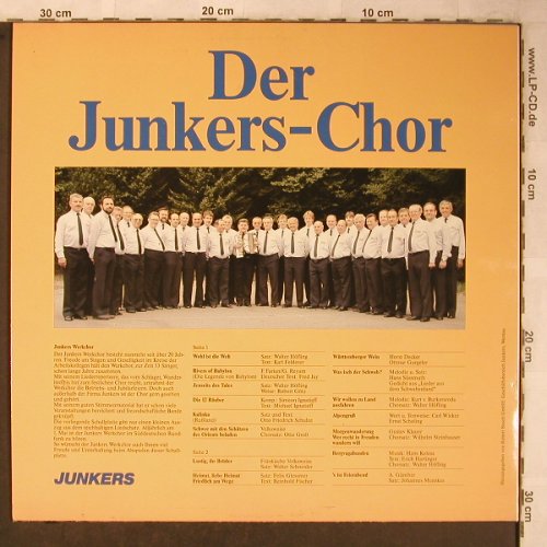 Junkers-Chor: singt für Sie Lieder der Heimat, Junkers(0647 279), D,  - LP - X5431 - 7,50 Euro