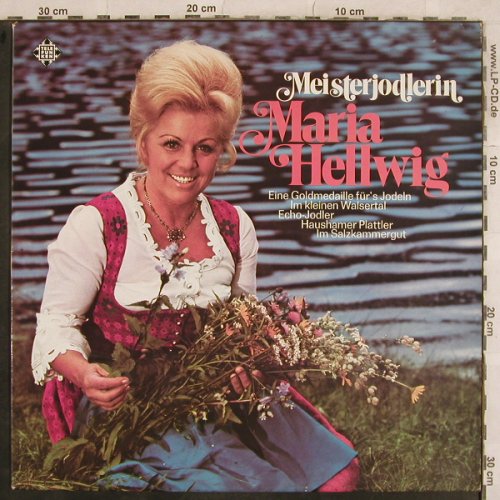 Hellwig,Maria: Meisterjodlerin, Telefunken(6.21224 AF), D, 1968 - LP - X549 - 9,00 Euro