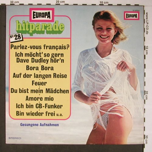 Reichel,Udo - Orchester: Hitparade No.28, gesungene Aufn., Europa(111 873.0), D, 1978 - LP - X5852 - 5,00 Euro