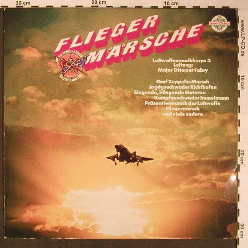 Luftwaffenmusikkorps 3: Fliegermärsche Major Ottomar Fabry, Heimat Melodie(CL 29682), D, 1979 - LP - X5876 - 7,50 Euro
