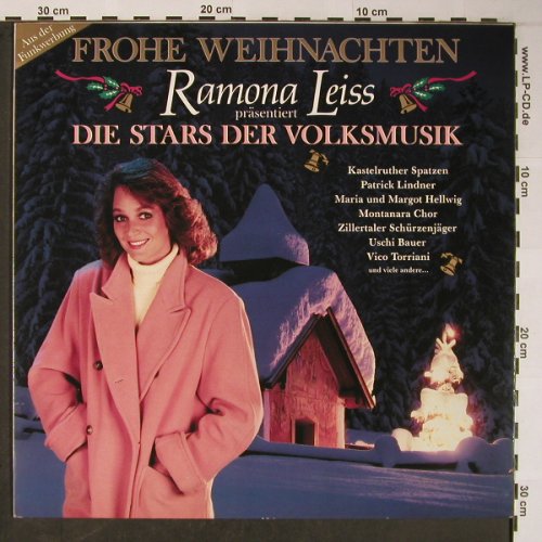 V.A.Frohe Weihnachten: Ramona Leiss prä.Stars d Volksmusik, Polydor(511 265-1), D, 1991 - LP - X6036 - 6,00 Euro