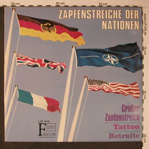 Heeresmusikkorps 6 Hmb: Zapfenstreiche der Nationen, Falcon(L-ST 7019), D,  - LP - X6227 - 7,50 Euro