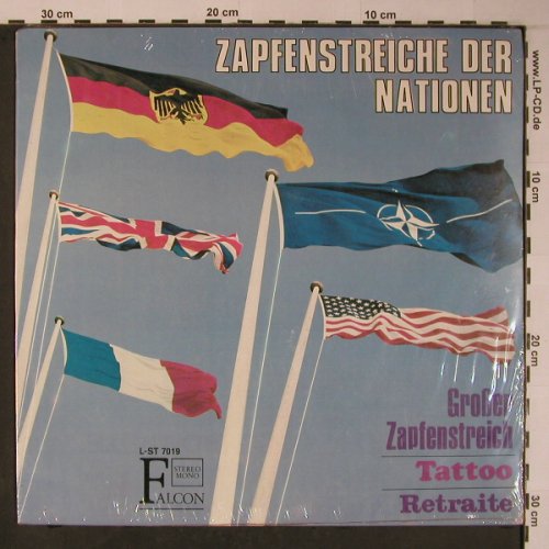 Heeresmusikkorps 6 Hmb: Zapfenstreiche der Nationen, FS-New, Falcon(L-ST 7019), D,  - LP - X6232 - 20,00 Euro