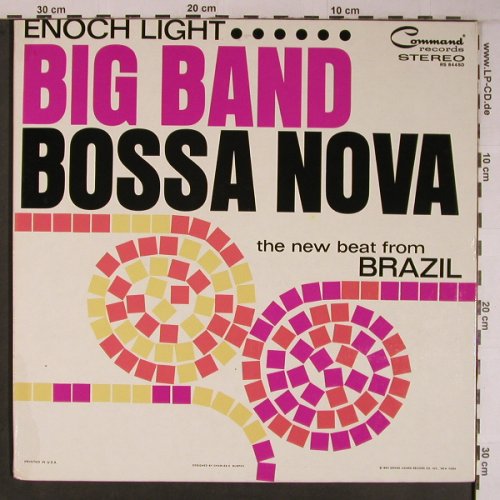 Light,Enoch: Big Band Bossa Nova, (1962), Command(RS 844 SD), US, Ri, 1972 - LP - X6782 - 14,00 Euro