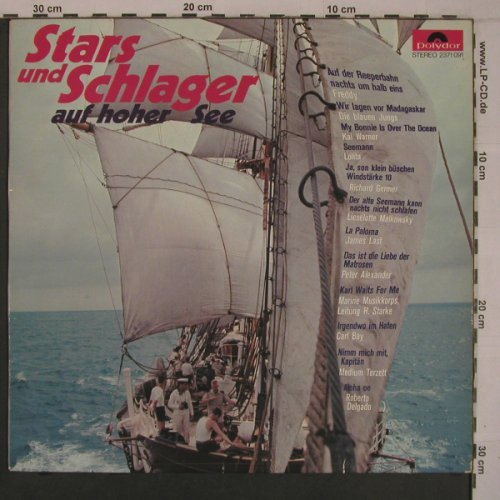 V.A.Stars und Schlager auf hoherSee: Freddy, Last, Carl Bay,Delgado, Polydor(2371 091), D, 1969 - LP - X6954 - 6,00 Euro