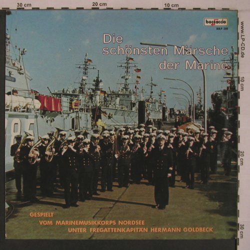 Marinemusikkorps Nordsee: Die schönsten Märsche der Marine, Boccaccio(BOLP 306), D,  - LP - X6957 - 9,00 Euro