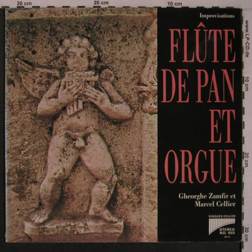 Zamfir,George & Marcel Cellier: Flute De Pan Et Orgue Live/direct, CELLIER(003), CH, 1983 - LP - X6963 - 7,50 Euro