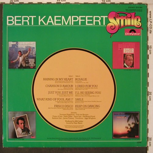 Kaempfert,Bert: Smile, Polydor(2310 682), D, 1979 - LP - X7457 - 9,00 Euro