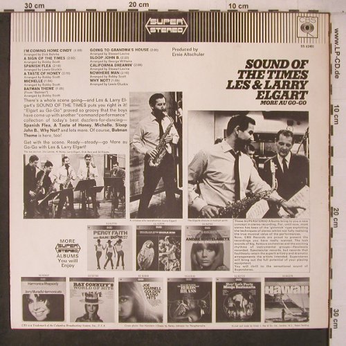 Elgart,Les & Larry: Sound of the Times, CBS(S 62 401), D, 1967 - LP - X7489 - 7,50 Euro