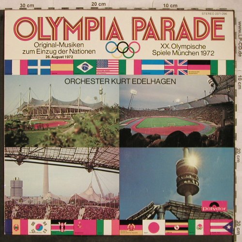 Edelhagen,Orch.Kurt: Olympia Parade München 72, Polydor(2371 296), D, 1972 - LP - X751 - 9,00 Euro