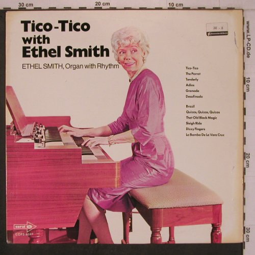 Smith,Ethel: Tico-Tico with, Organ wih Rhythm, Coral(COPS 4697), D, vg+/VG-,  - LP - X7803 - 5,00 Euro