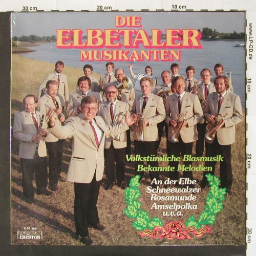 Elbetaler Musikanten: Volkstümliche Blasmusik, FS-New, Ebeston(E-ST 8601), D, 1986 - LP - X8503 - 12,50 Euro
