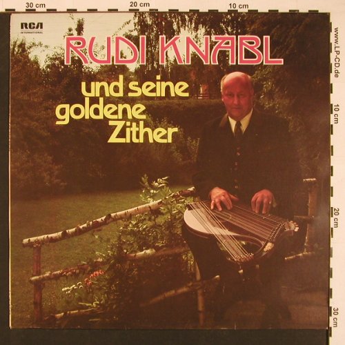 Knabl,Rudi: Und seine goldene Zither, RCA(26.21446 AF), D, 1975 - LP - X8504 - 7,50 Euro