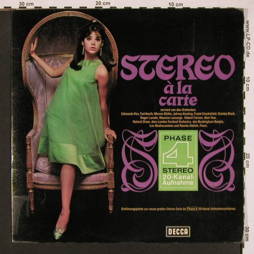 V.A.Stereo a' la carte: Phase 4 Stereo 20-Kanal-Aufnahme, Decca(S 16800-P), D, m-/vg+,  - LP - X8527 - 5,00 Euro