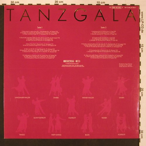 Strasser,Hugo & Tanz-Orch.: Tanzgala, Electrola(066-46 595), D, 1982 - LP - X8807 - 6,00 Euro