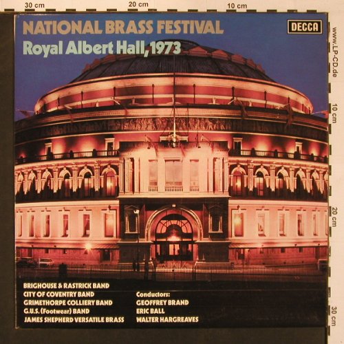 V.A.National Brass Festival 1973: Brighouse & Rastrick.. W.Hargreaves, Decca SampleStol(SKL 5171), UK, 1973 - LP - X8828 - 7,50 Euro