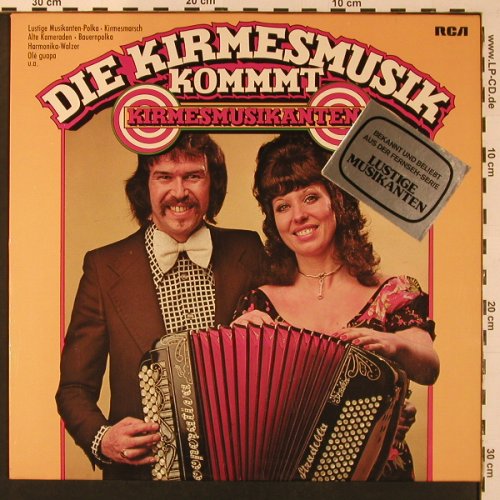 Kirmesmusikanten: Die Kirmesmusik kommt, RCA(26.21540AS), D, 1975 - LP - X8912 - 7,50 Euro