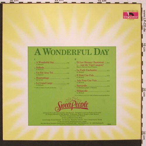 Sweet People: A Wonderful Day, Polydor(2311 112), D, 1981 - LP - X8986 - 4,00 Euro