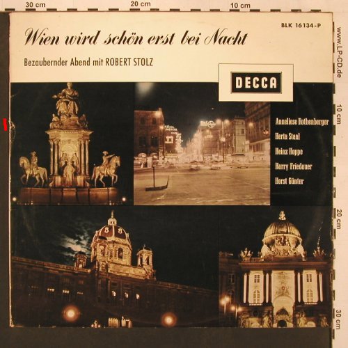 Stolz,Robert: Wien wird schön erst bei Nacht, Decca, Mono(BLK 16134-P), D, m-/vg+,  - LP - X9065 - 7,50 Euro