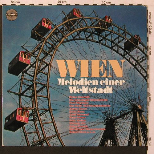 V.A.Wien Melodien einer Weltstadt: Heinz Conrads... Robert Stolz, Foc, Amadeo(11 003AVRS), ,  - 2LP - X9102 - 7,50 Euro