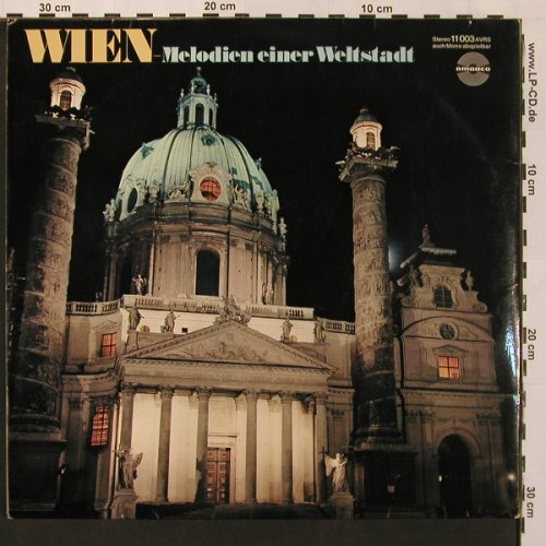 V.A.Wien Melodien einer Weltstadt: Heinz Conrads... Robert Stolz, Foc, Amadeo(11 003AVRS), ,  - 2LP - X9102 - 7,50 Euro