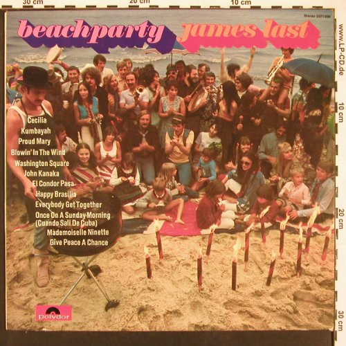 Last,James: Beachparty, Polydor(2371 039), D, 1970 - LP - X9415 - 7,50 Euro