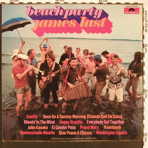 Last,James: Beachparty, Polydor(2371 039), D, 1970 - LP - X9415 - 7,50 Euro