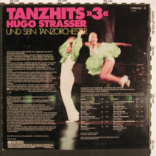 Strasser,Hugo & Tanz-Orch.: Tanzhits 3, EMI Columbia(C 062-29 481), D, 1973 - LP - X9499 - 7,50 Euro