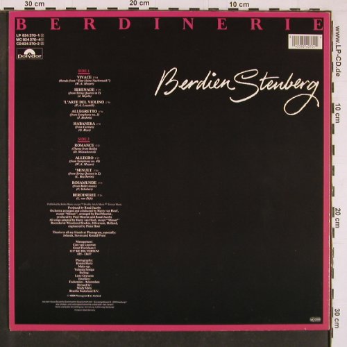 Stenberg,Berdien: Berdienerie, Polydor(824 270-1), D, 1984 - LP - Y1206 - 7,50 Euro
