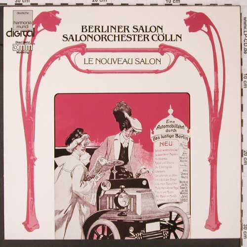Salonorchester Cölln: Berliner Salon-Le Nouveau Salon, Harmonia Mundi(16 9529 1), D, 1985 - LP - Y1439 - 7,50 Euro