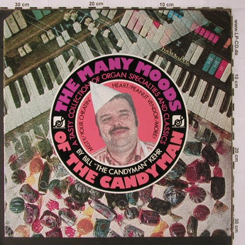 Kehr,Bill: Many Moods of the Candyman, Sunnyvale Rec.(9330-318), US, CO, 1977 - LP - Y1660 - 6,00 Euro