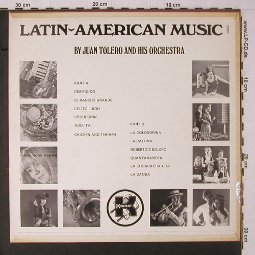 Tolero,Juan  and his Orchestra: Latin-American Music, Kontakt(), NL,  - LP - Y1665 - 6,00 Euro