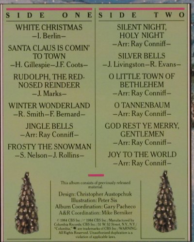 Conniff,Ray: Christmas Caroling, Columbia(PC 39470), US, 1984 - LP - Y2298 - 7,50 Euro