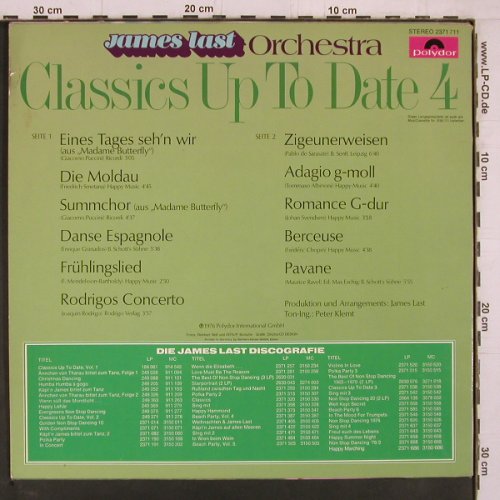 Last,James: Classics Up To Date Vol.4, signiert, Polydor(2371 711), D, vg-/m-, 1976 - LP - Y2331 - 7,50 Euro