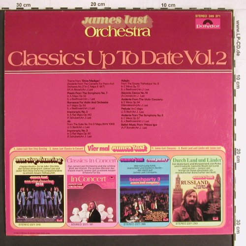 Last,James: Classics Up To Date Vol.2, Polydor(249 371), D, 1969 - LP - Y2967 - 6,00 Euro