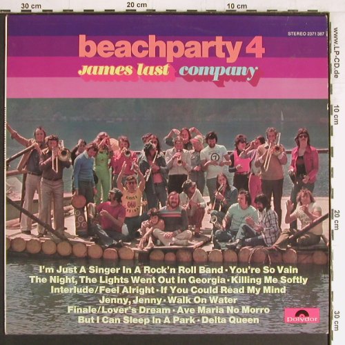 Last,James: Beachparty 4, Polydor(2371 387), D, 1973 - LP - Y3089 - 7,50 Euro