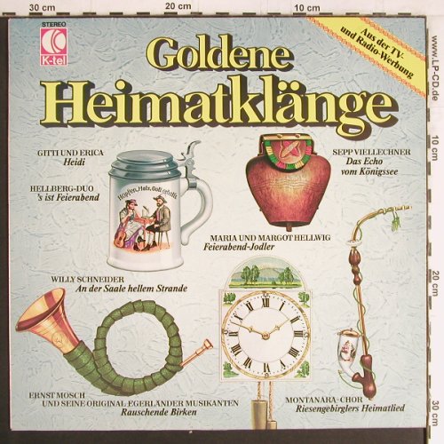 V.A.Goldene HeimatklÄnge: Gitti und Erica, Heidi...Heino, K-tel(TG 1195), D,  - LP - Y3142 - 6,00 Euro