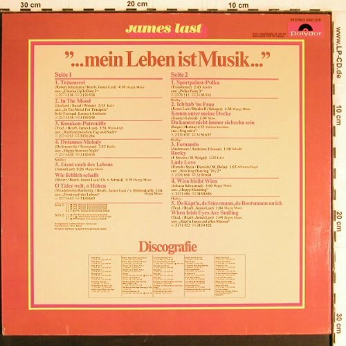 Last,James: Mein Leben ist Musik, Polydor(2437 379), D, 1973 - LP - Y3162 - 7,50 Euro